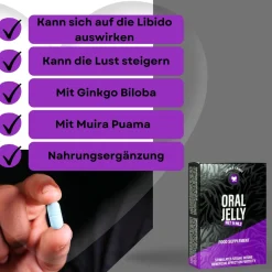 – Oral Jelly Aphrodisiakum für Mann und Frau 5 Stk>MORNINGSTAR New