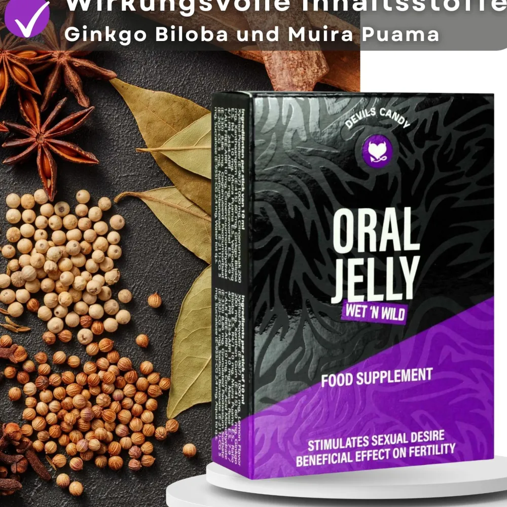– Oral Jelly Aphrodisiakum für Mann und Frau 5 Stk>MORNINGSTAR New