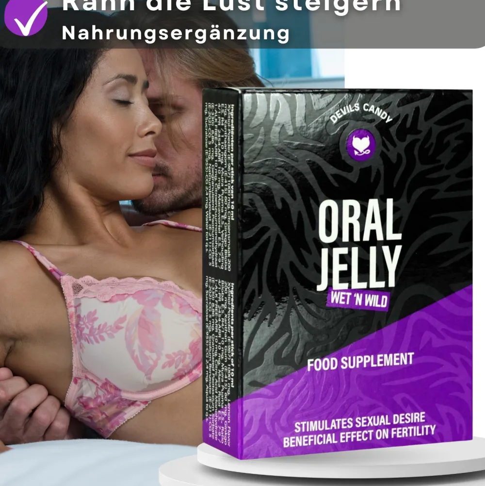– Oral Jelly Aphrodisiakum für Mann und Frau 5 Stk>MORNINGSTAR New