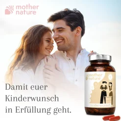 ® Schwangerschaftsvitamine für den Kinderwunsch - Phase 0>mother nature Hot