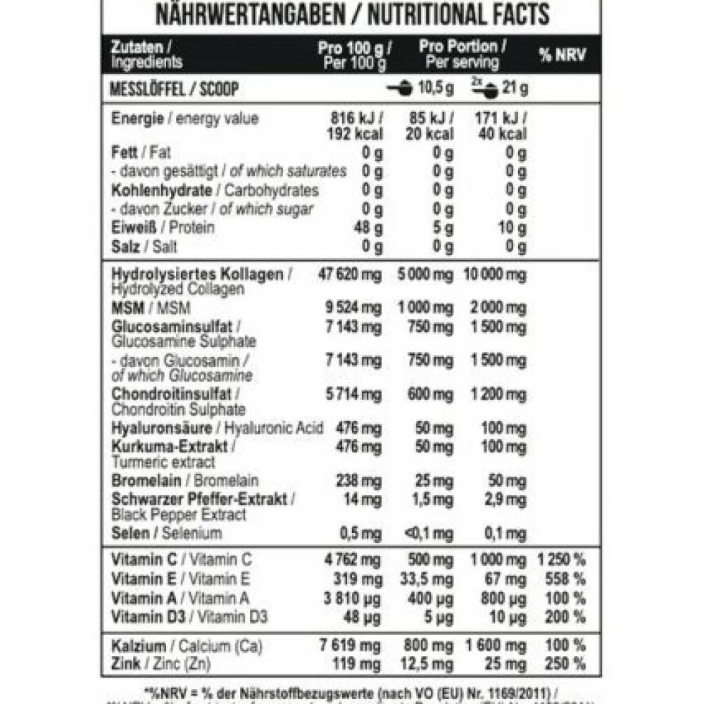 MST - Flex Pro - Kollagenhydrolysat + Hyaluronsäure| New
