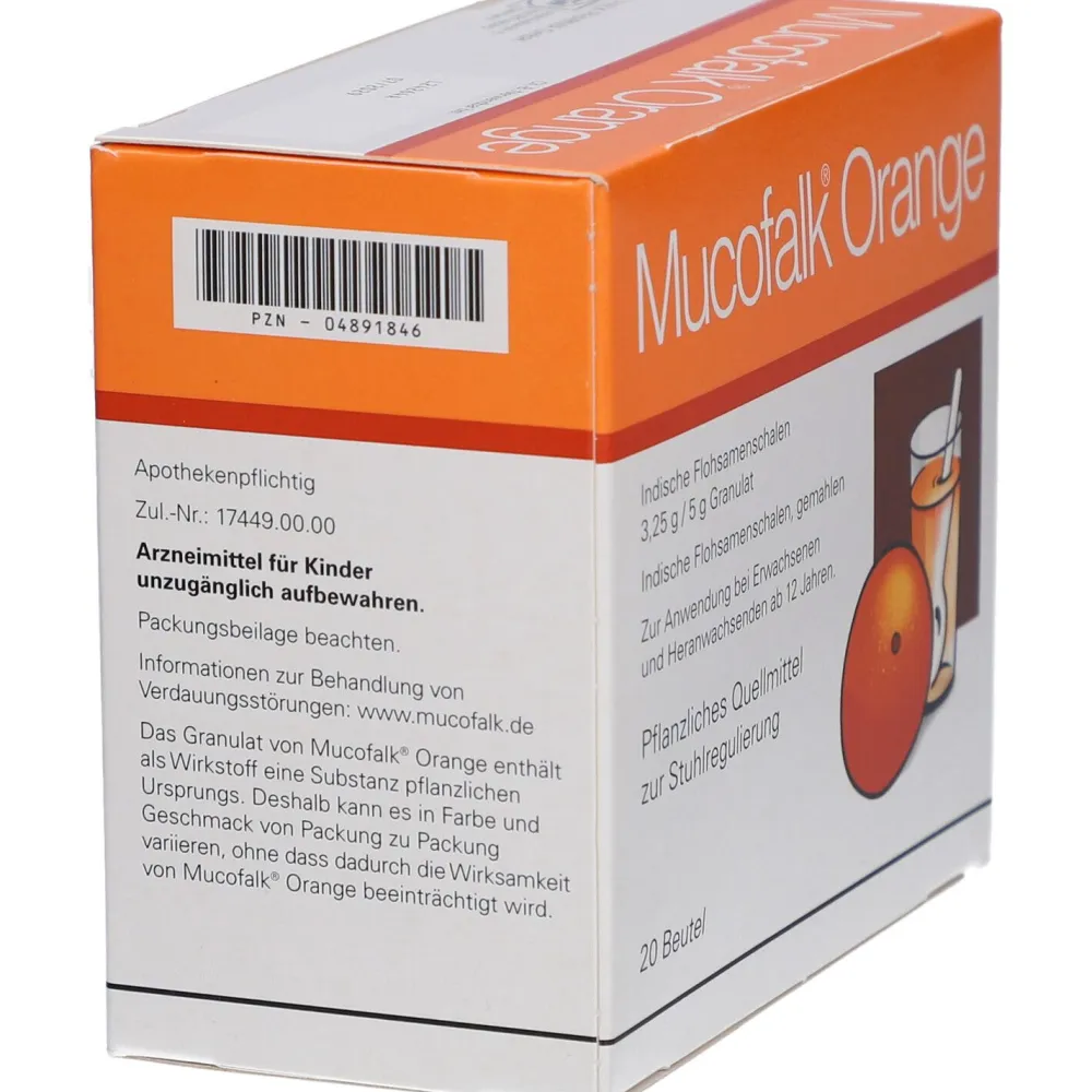 ® Orange Granulat>Mucofalk Clearance