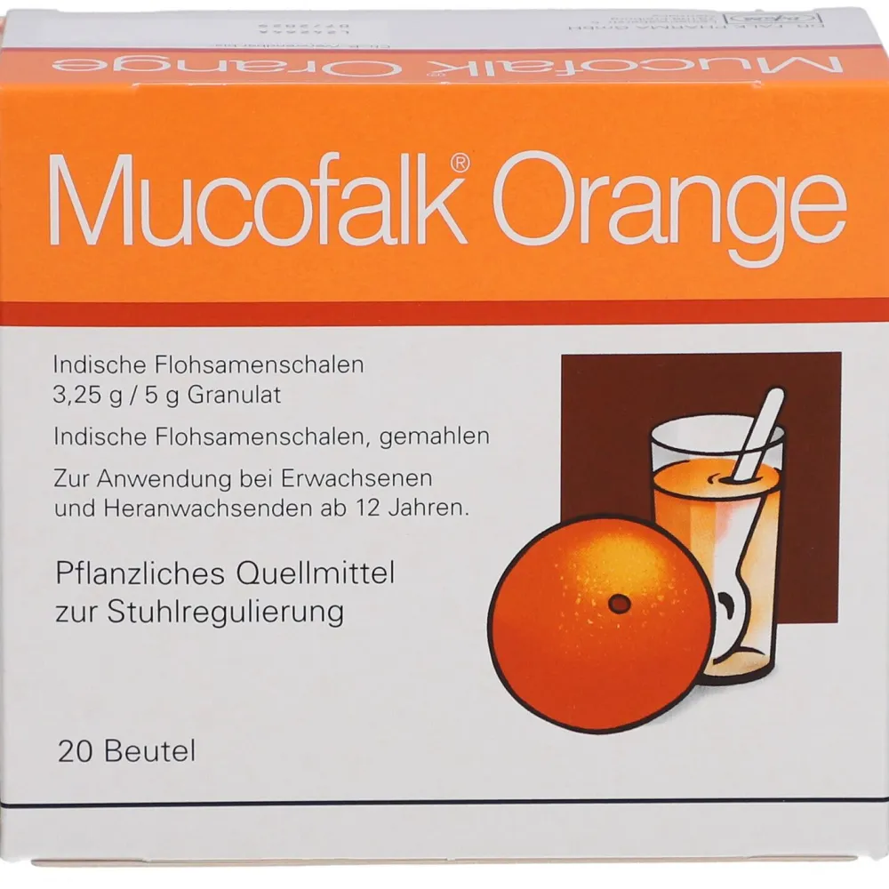 ® Orange Granulat>Mucofalk Clearance