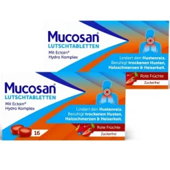Mucosan® Lutschtabletten - Lindern Hustenrei| New