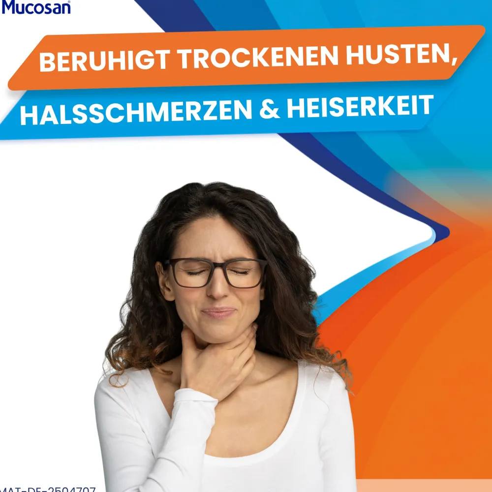 Mucosan® Lutschtabletten - Lindern Hustenrei| New
