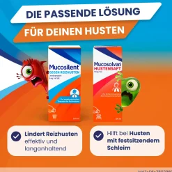 Mucosilent gegen Reizhusten | Hustenstiller | Langanhaltend | Ab 2 Jahren><noscript><img width=
