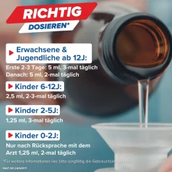 Hustensaft 2x 250ml | löst Schleim, erleichtert Abhusten und lindert Hustenreiz><noscript><img width=