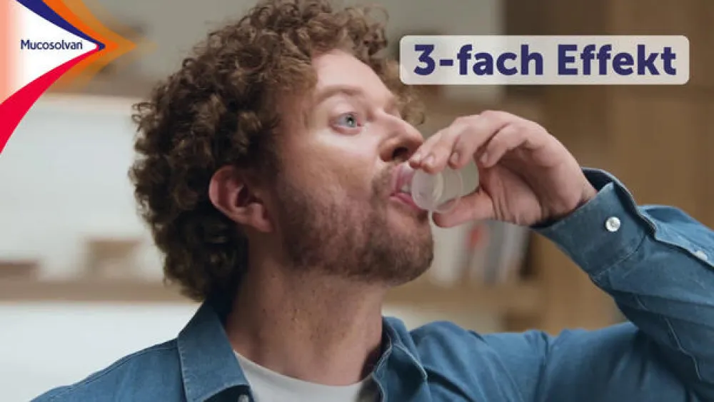 Inhalationslösung 2x 100ml | löst Schleim und lindert den Hustenreiz>Mucosolvan Hot