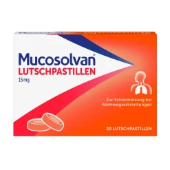 Lutschpastillen 20 Stk. | lösen Schleim und erleichtern das Abhusten|Mucosolvan Outlet