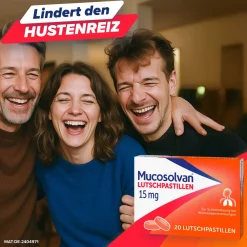 Lutschpastillen 20 Stk. | lösen Schleim und erleichtern das Abhusten|Mucosolvan Outlet
