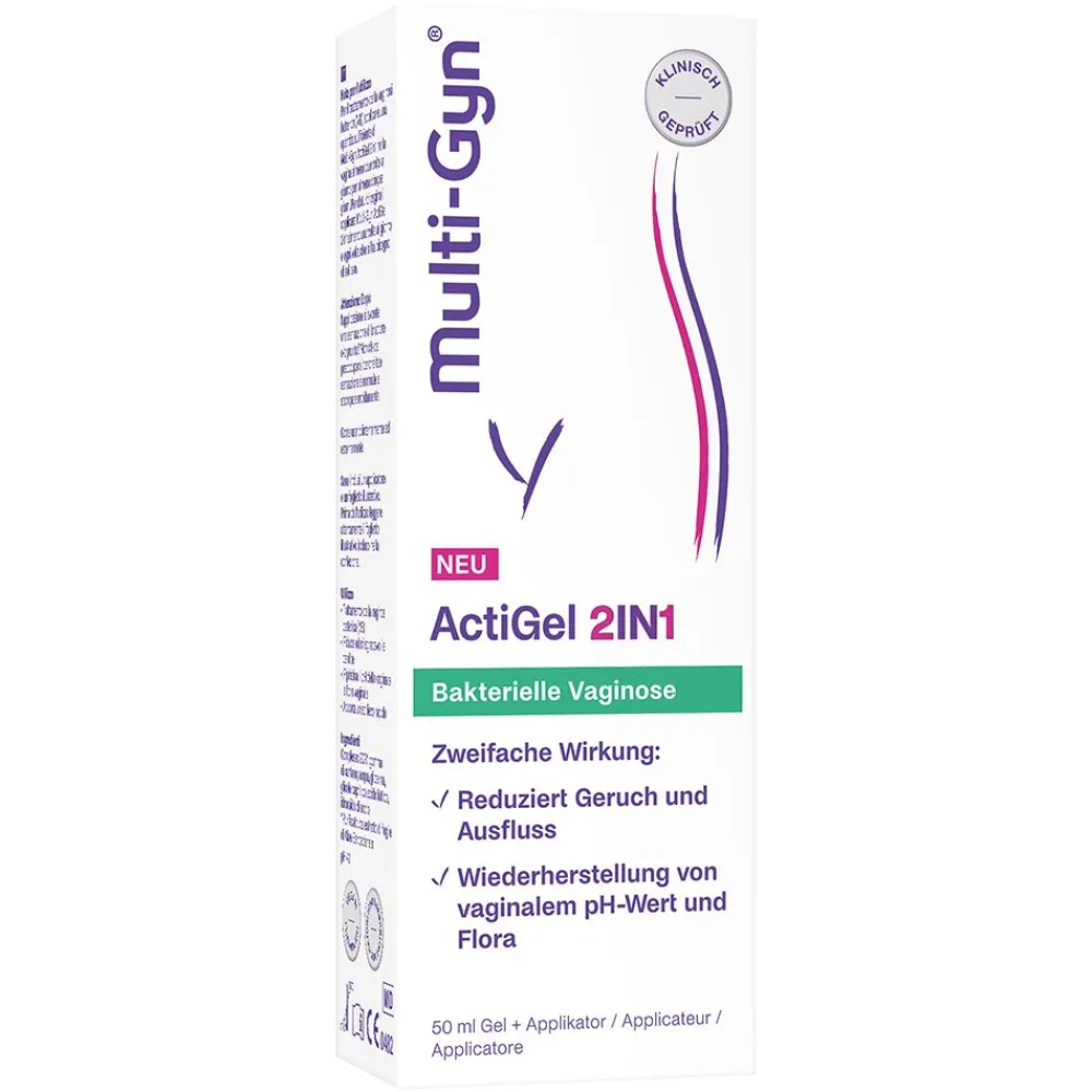 ActiGel 2IN1 – Vaginalgel zur schnellen Behandlung von bakterieller Vaginose>Multi-Gyn