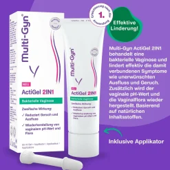 ActiGel 2IN1 – Vaginalgel zur schnellen Behandlung von bakterieller Vaginose>Multi-Gyn
