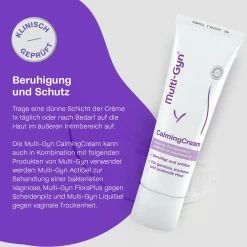 CalmingCream – beruhigt und schützt juckende, gereizte und trockene Haut im Intimbereich|Multi-Gyn New