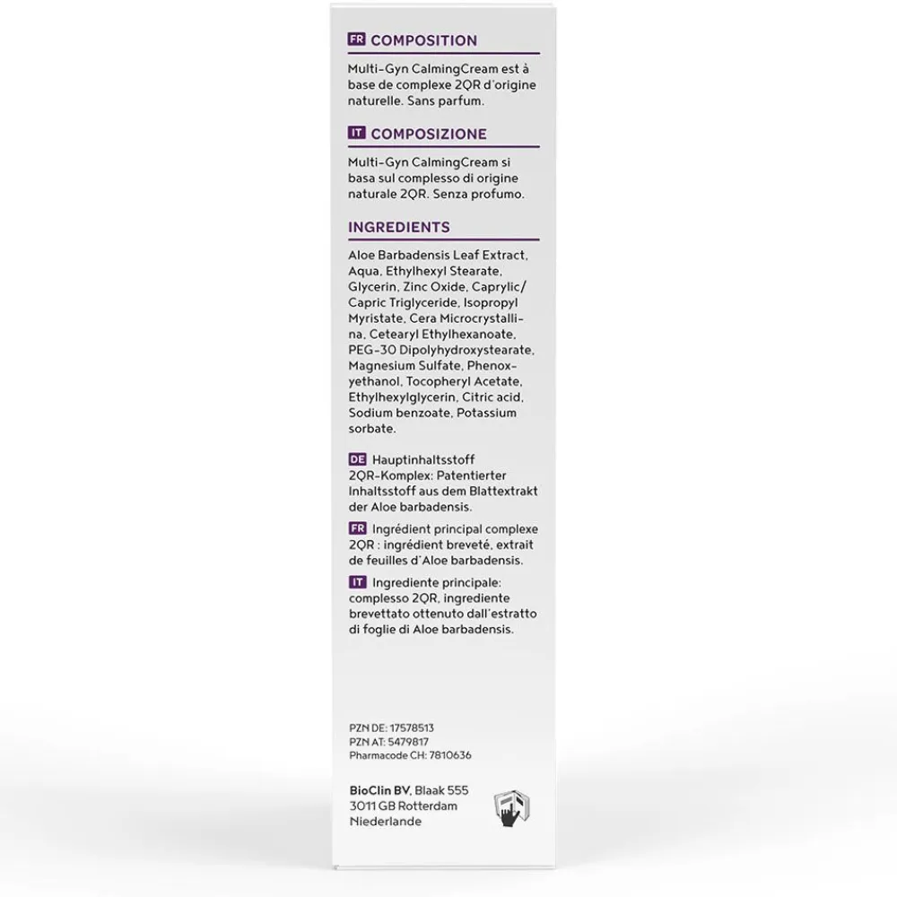 CalmingCream – beruhigt und schützt juckende, gereizte und trockene Haut im Intimbereich|Multi-Gyn New