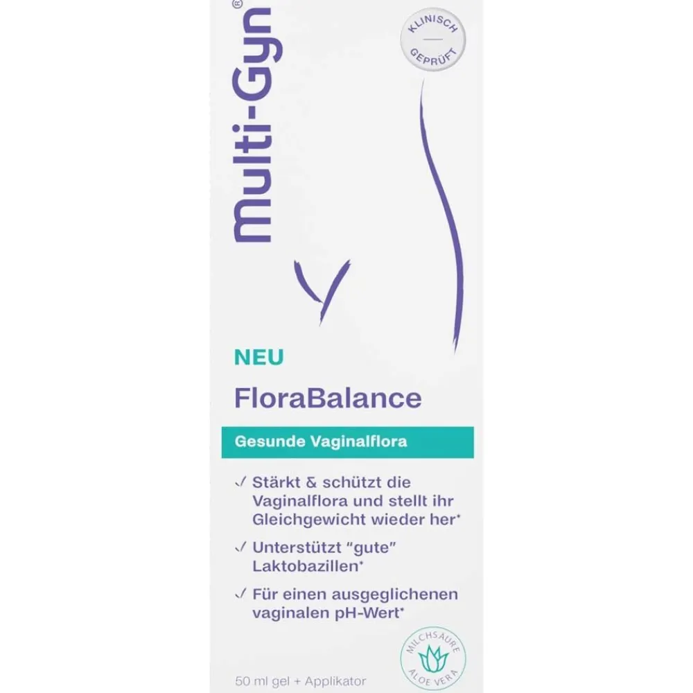 FloraBalance Gel 50ml, klinisch erwiesen zur Wiederherstellung, Stärkung und zum Schutz der Intimflora>Multi-Gyn Discount