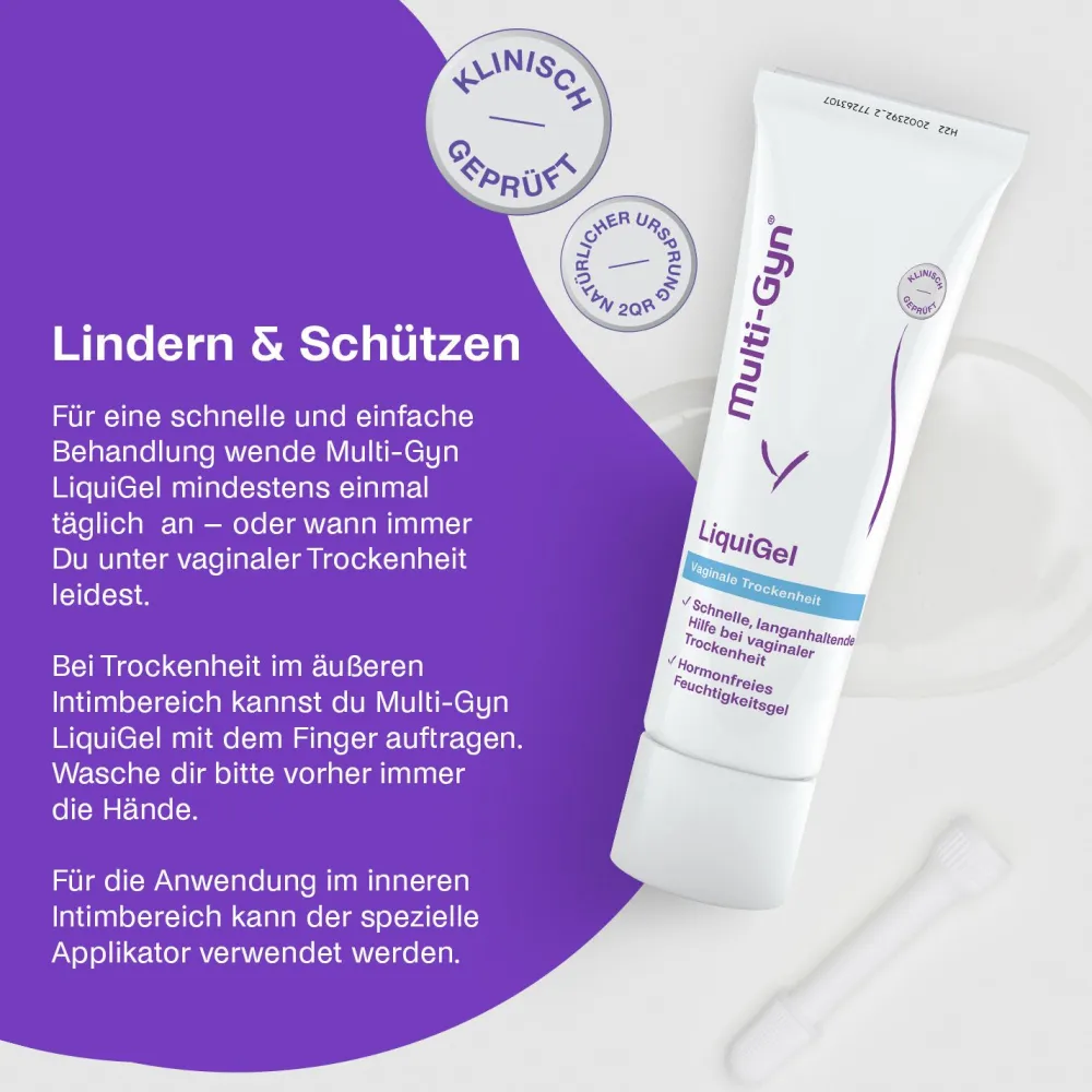 LiquiGel – zur Behandlung und Linderung von Scheidentrockenheit>Multi-Gyn Best