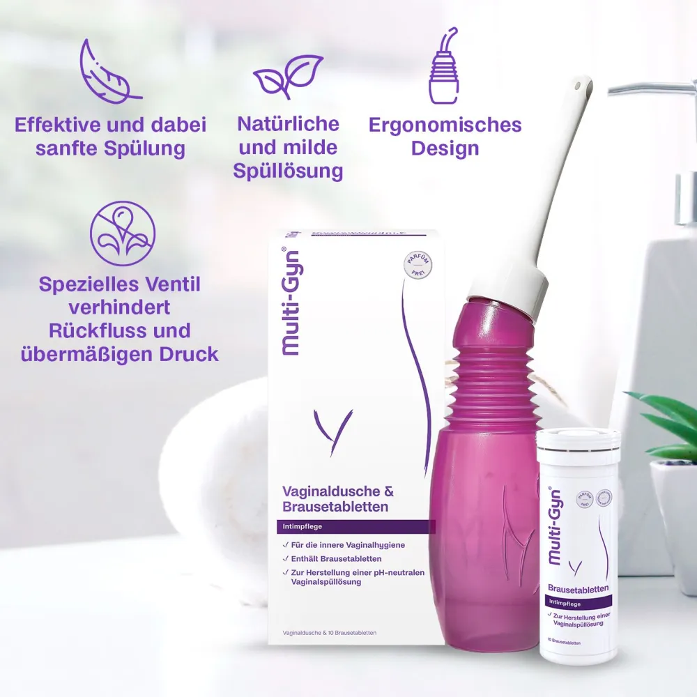 ® Vaginaldusche + Brausetabletten Kombipack>Multi-Gyn Best