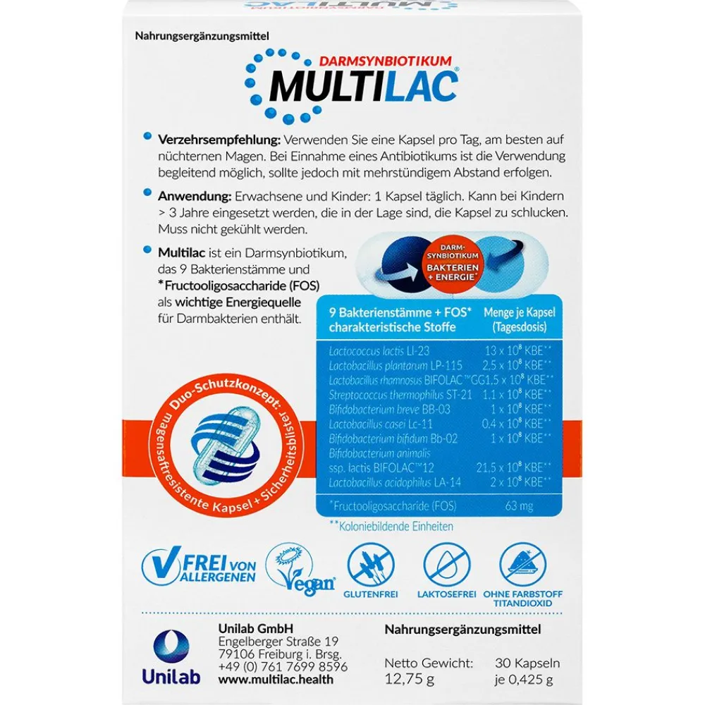 MULTILAC Darmsynbiotikum| Online