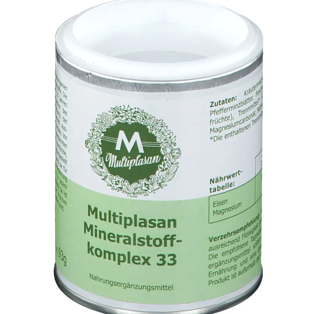 Multiplasan Mineralstoffkomplex 33> New