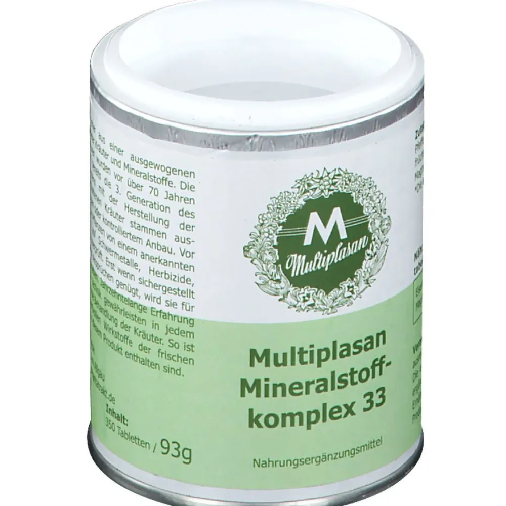 Multiplasan Mineralstoffkomplex 33> New