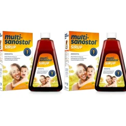 Multi-Sanostol, Multi-Vitamin Präparat mit 9 wichtigen Vitaminen schon für die Kleinsten ab 1 Jahr| Discount