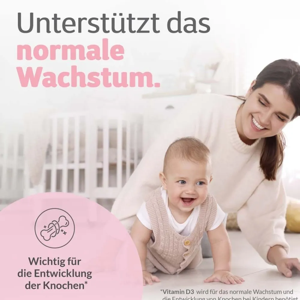 MULTIvitD3 Baby – Vitamin D3 für Babys und Kleinkinder mit praktischer und leicht anzuwendender Dosierpumpe> Online