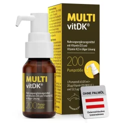 MULTIvitDK® – Vitamin D3 und K2 zur Unterstützung der Knochengesundheit und Stärkung des Immunsystems> Sale