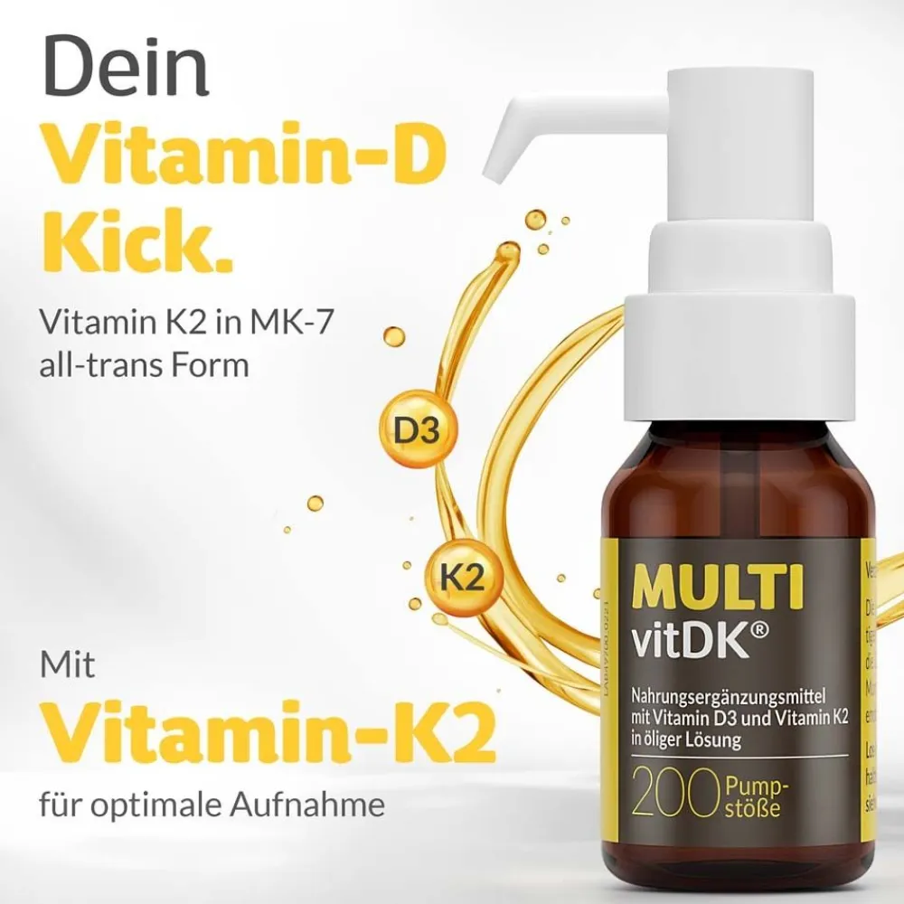 MULTIvitDK® – Vitamin D3 und K2 zur Unterstützung der Knochengesundheit und Stärkung des Immunsystems> Sale