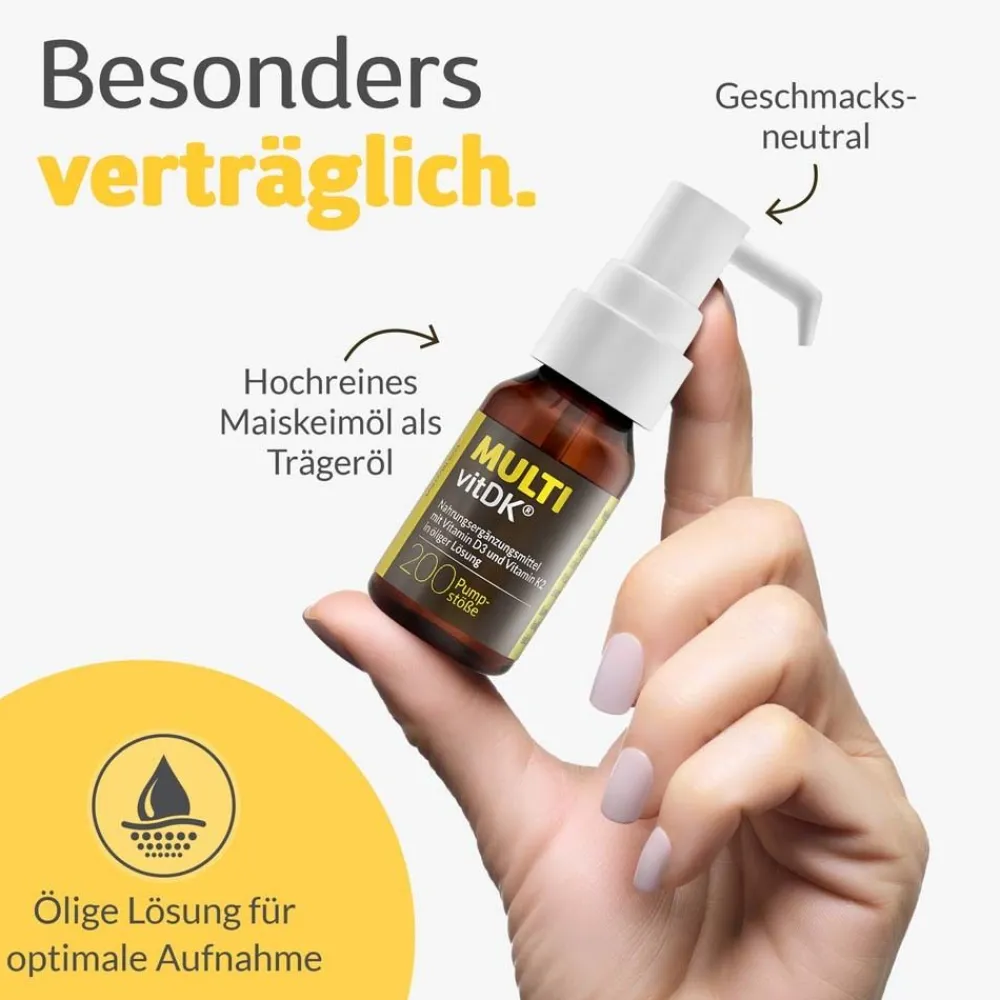 MULTIvitDK® – Vitamin D3 und K2 zur Unterstützung der Knochengesundheit und Stärkung des Immunsystems> Sale