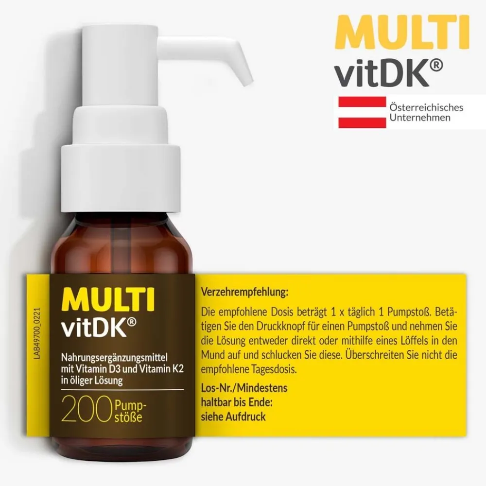 MULTIvitDK® – Vitamin D3 und K2 zur Unterstützung der Knochengesundheit und Stärkung des Immunsystems> Sale