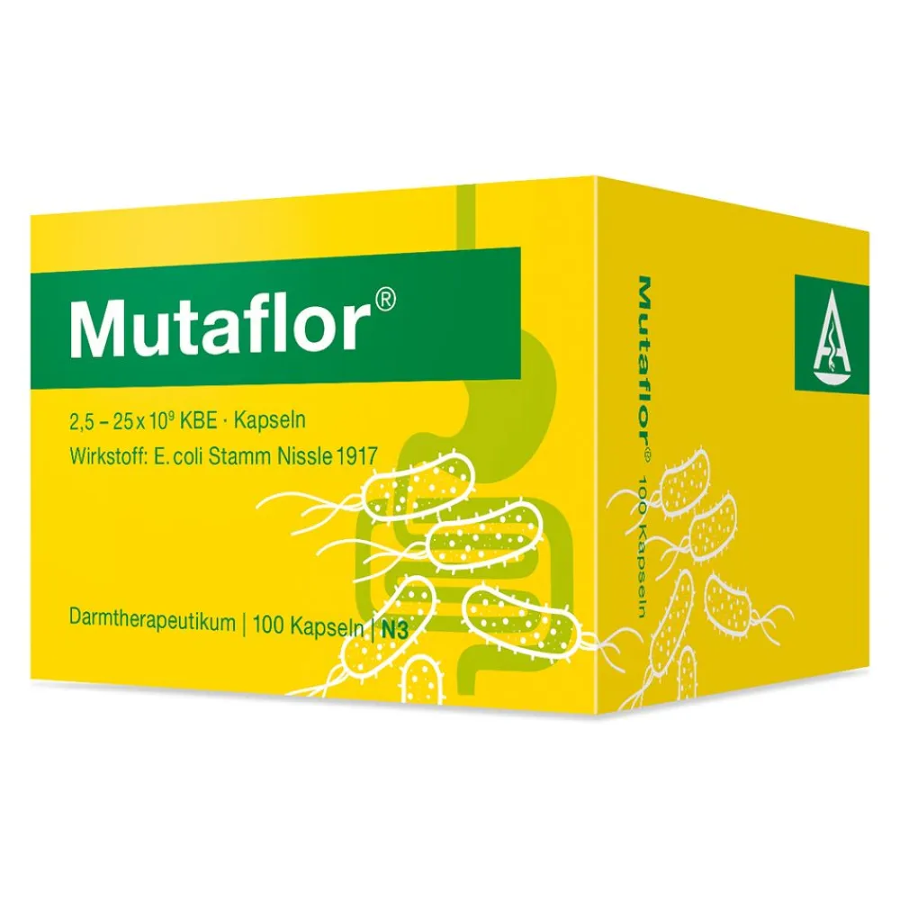 ® Magensaftresistente Hartkapseln>Mutaflor