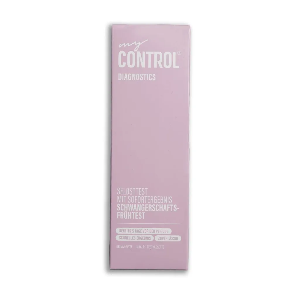 my Control® Diagnostics Selbsttest mit Sofortergebnis hCG/Schwangerschaftsfrühtest| Best