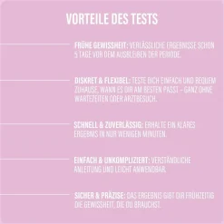 my Control® Diagnostics Selbsttest mit Sofortergebnis hCG/Schwangerschaftsfrühtest| Best