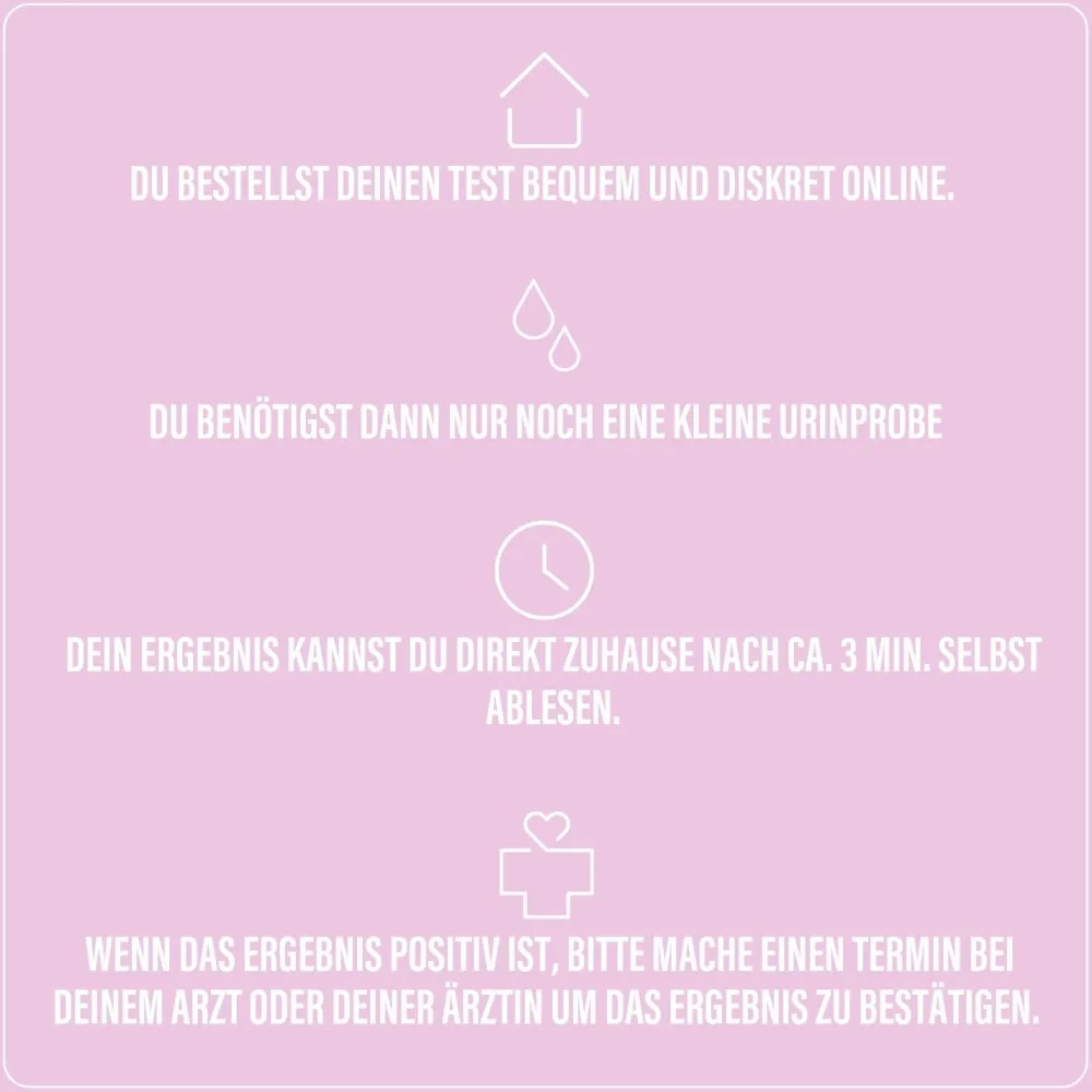 my Control® Diagnostics Selbsttest mit Sofortergebnis hCG/Schwangerschaftsfrühtest| Best