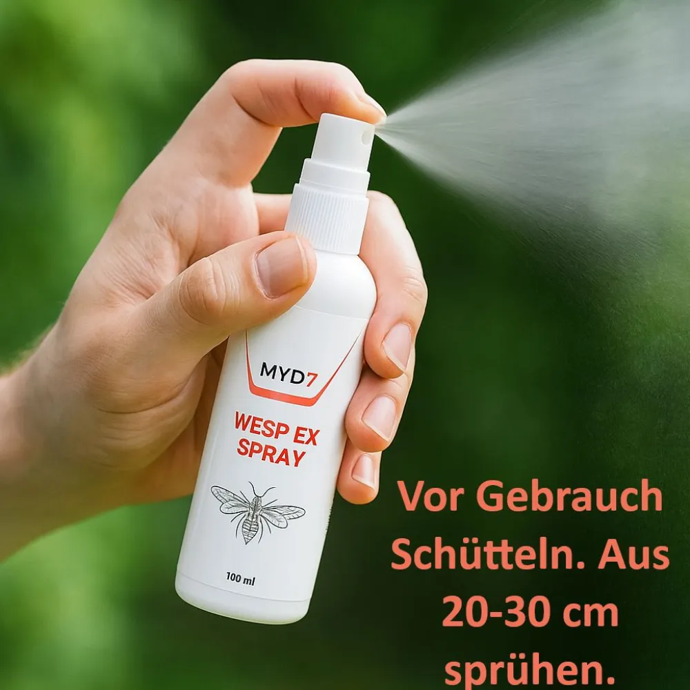 MYD7 | Wesp EX Spray | Schnell für Innen & Außen | natürliche Inhaltsstoffe| Online