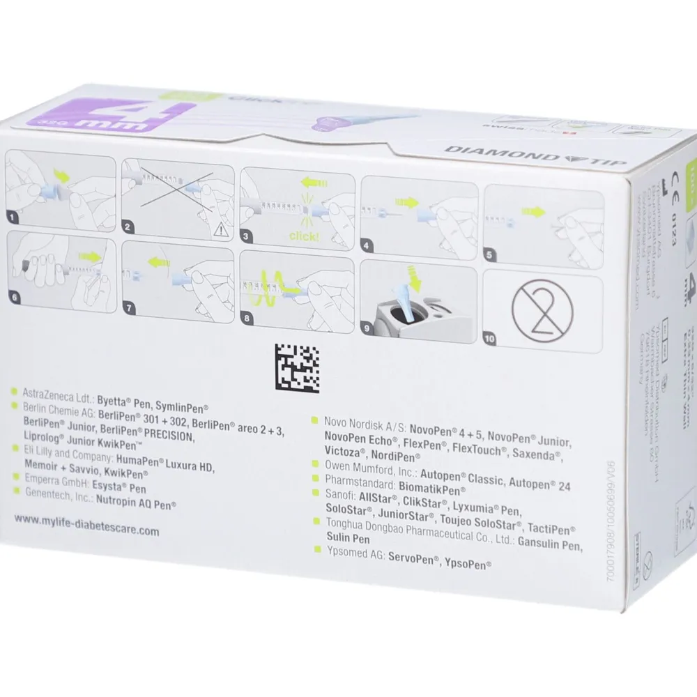 mylife Clickfine® Pen-Nadeln 4 mm 32G> Sale