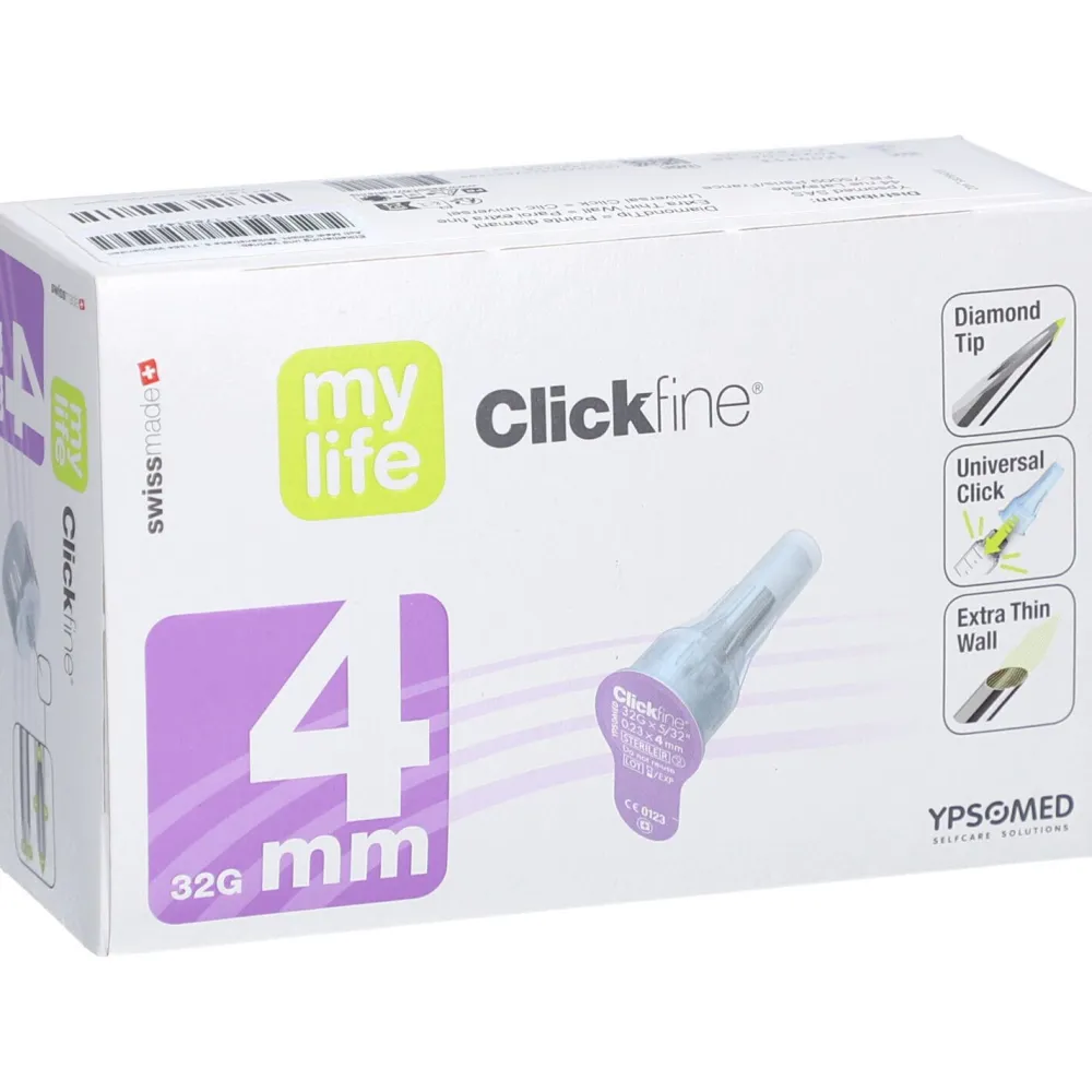 mylife Clickfine® Pen-Nadeln 4 mm 32G> Sale