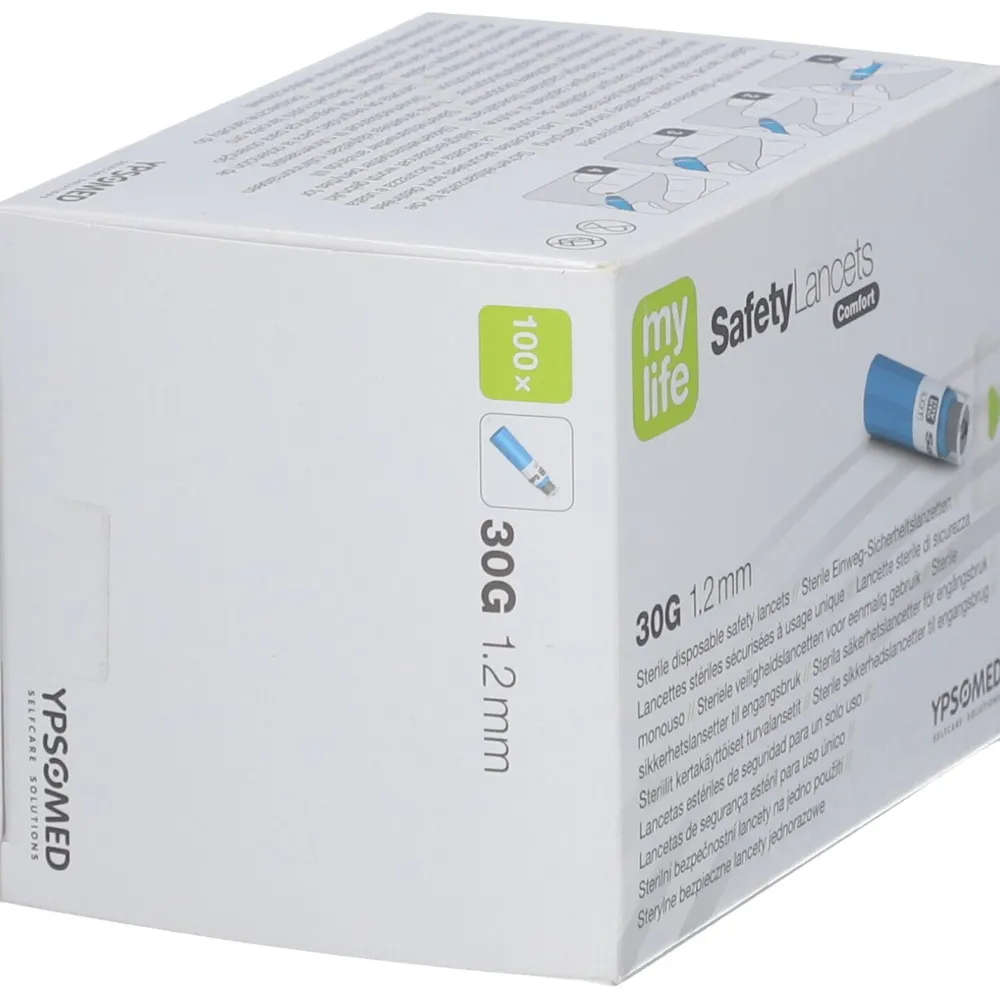 SafetyLancets Comfort Sicherheitsnadeln 30G 1,2 mm|mylife Outlet
