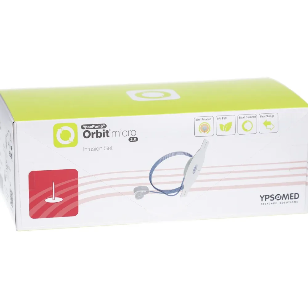 mylife YpsoPump Orbit micro Infusionsset mit feiner Stahlkanüle> Outlet