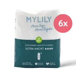 Bio-Binden Nacht 6er Vorratspack|MYLILY New