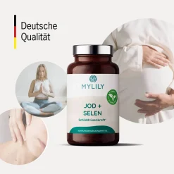 Schilddrüsenkraft - Jod + Selen|MYLILY Discount