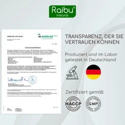 Myo Inositol & D-Chiro Kapseln, Hergestellt in Deutschland, 150 St -|Raibu Outlet