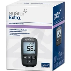 MyStar Extra® Blutzuckermessgerät Set mmol/l| Hot