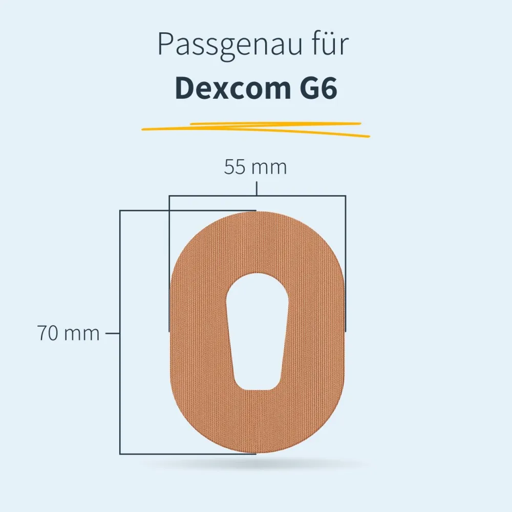 | Dexcom G6 / ONE Ringpatch - Oval>MySweetStitch New