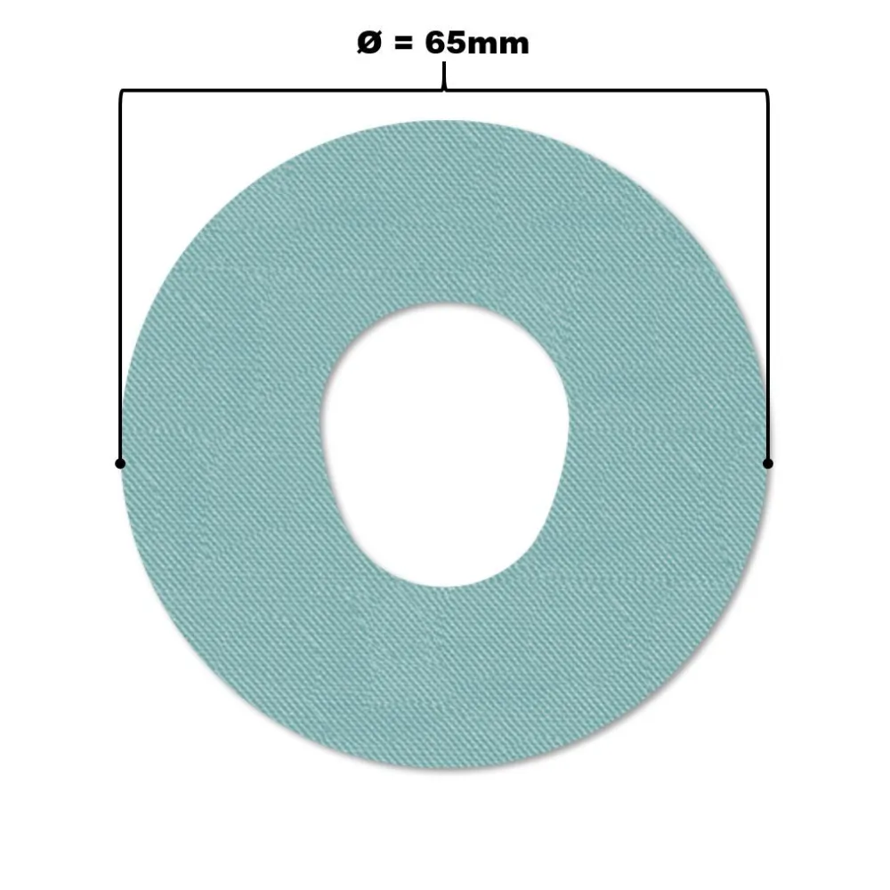 | Dexcom G7 / ONE+ / Stelo Ringpatch - Round|MySweetStitch Hot