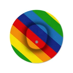 | Dexcom G7 / ONE+ / Stelo Overpatch - Round|MySweetStitch Hot