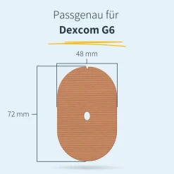 | Dexcom G6 / ONE Underpatch - Oval|MySweetStitch New