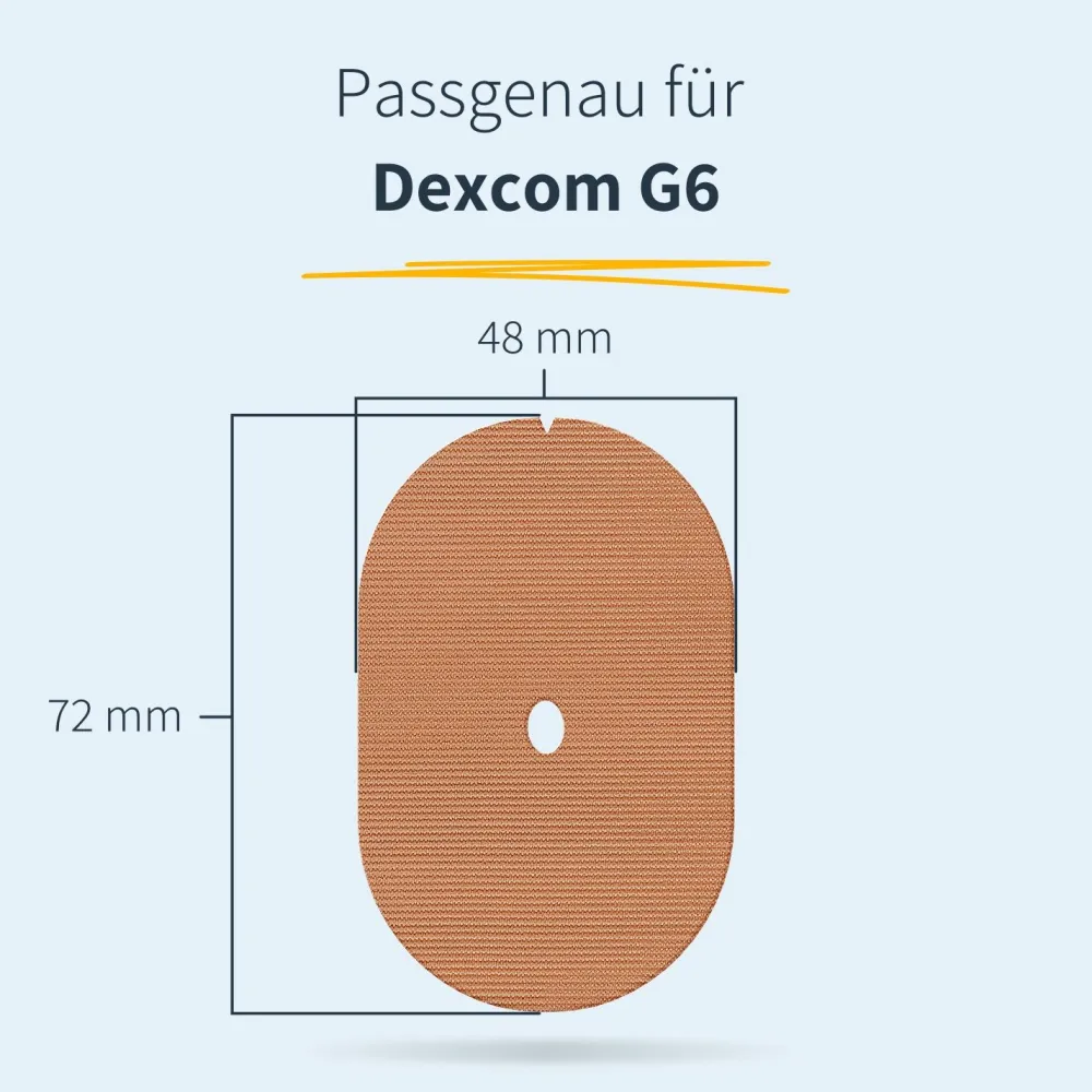 | Dexcom G6 / ONE Underpatch - Oval>MySweetStitch Discount