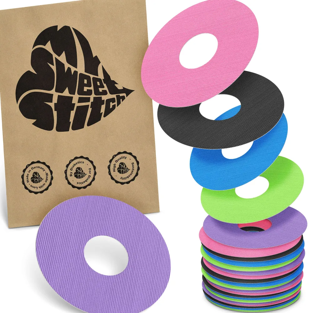 | Freestyle Libre 3 / 3 Plus Ringpatch - Round|MySweetStitch Sale