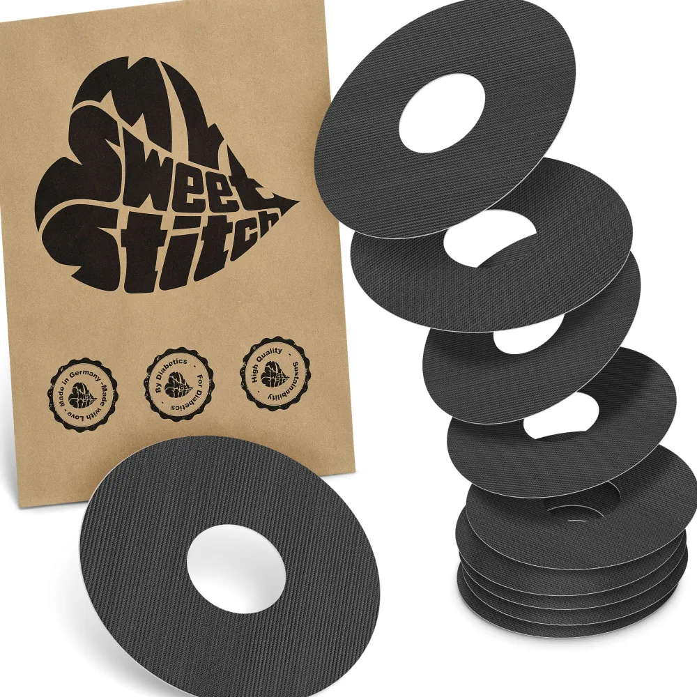 | Freestyle Libre 3 / 3 Plus Ringpatch - Round|MySweetStitch Online